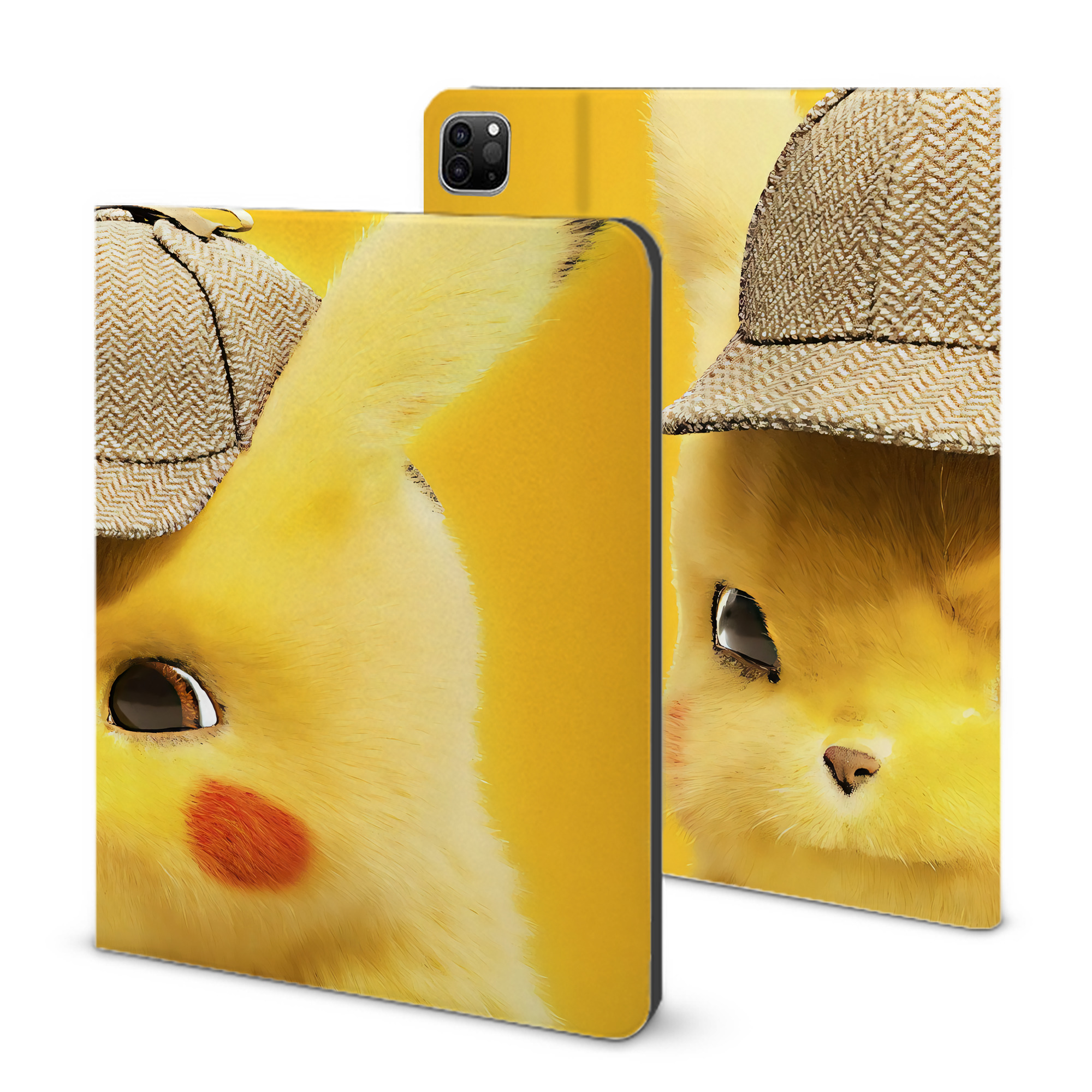（画像用） ポケットモンスター Pokémon IPad ケース ブック型 PUレザー TPU 耐衝撃 軽量 薄型 ペン収納なし 全面保護 IPad 各モデル対応